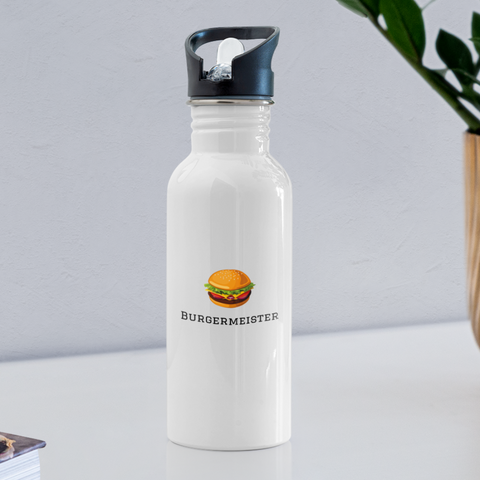 BURGERMEISTER Water Bottle - Weiß