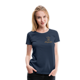 T-Shirt "Chefköchin" - Navy
