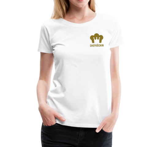 T-Shirt "Krone" - Weiß