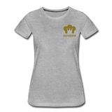 T-Shirt "Krone" - Grau meliert