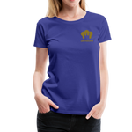T-Shirt "Krone" - Königsblau