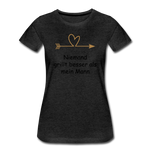 T-Shirt "Mein Mann" - Anthrazit