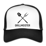 GRILLMEISTER Trucker Cap - Weiß/Schwarz