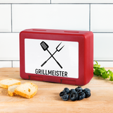 GRILLMEISTER Brotdose - Rot