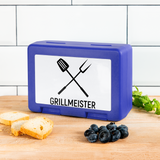 GRILLMEISTER Brotdose - Royalblau