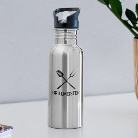 GRILLMEISTER Water Bottle - Lightsilver