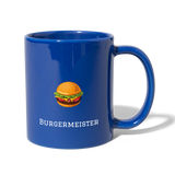 BURGERMEISTER Tasse, farbig - Royalblau