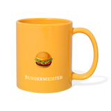 BURGERMEISTER Tasse, farbig - Sonnengelb