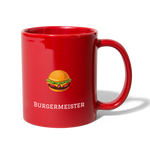 BURGERMEISTER Tasse, farbig - Rot