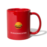 BURGERMEISTER Tasse, farbig - Rot