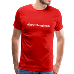 T-Shirt "#brutalregional" - Rot