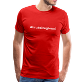 T-Shirt "#brutalregional" - Rot