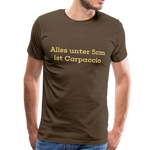 T-Shirt "Carpaccio" - Edelbraun