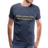 T-Shirt "Carpaccio" - Blau meliert