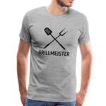 GRILLMEISTER T-Shirt - Grau meliert